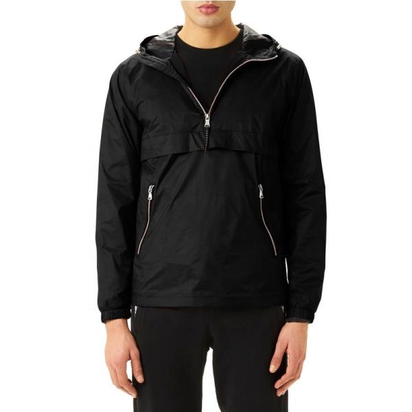 Hip Hop Lightweight Windbreaker Jacket Custom Streetwear Men Hood Bomber Jacket