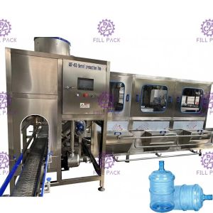 450BPH Automatic Bottled Gallon Filling Machine Pure Water Washing Filling Capping