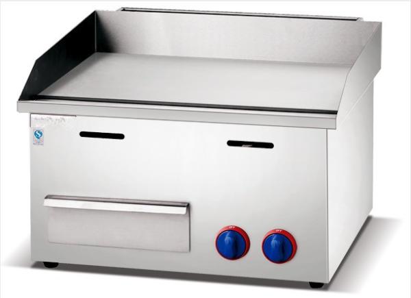 Table Top Electric And Gas Griddle / Hotel Food Service Kitchen Equipment Griddle