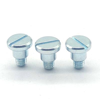Cnc Machined Stainless Steel Parts Round Head Slotted Screws Corrosion Resistance