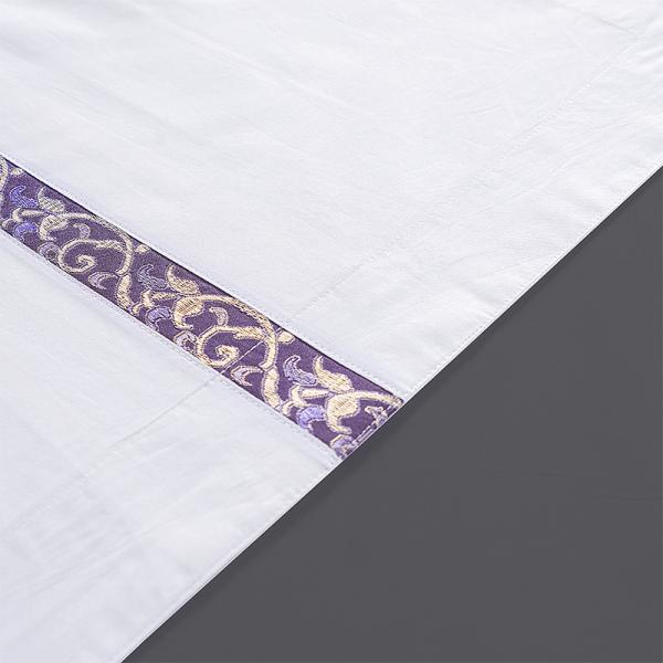 Grade A 2.0m Hotel Bedding Sets Knitted Duvet Cover