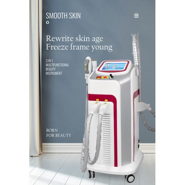 Многофункциональный супер OPT Nd Yag RF машины SHR Elight IPL красоты лазера удаления волос