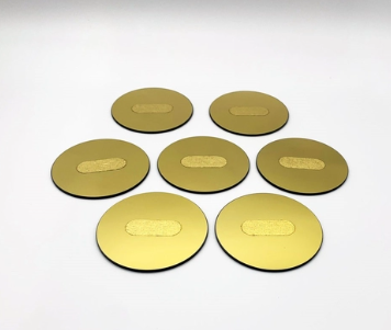 S1 and S2 Quartz Glass Round Plate Customized Size Transparent