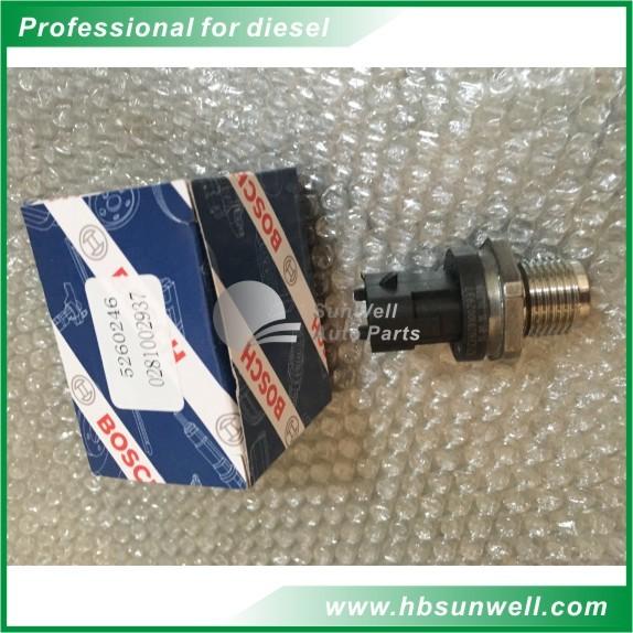 Auto 5260246 Common Rail Fuel Pressure Sensor 0281002937 For QSB6.7 Engine