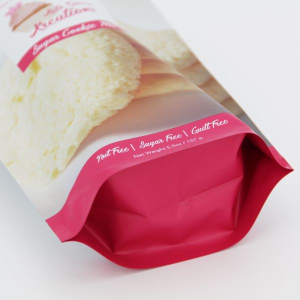 Cookie Chip Stand Up Zipper Pouch  Bags 300 Micron CMYK Printing