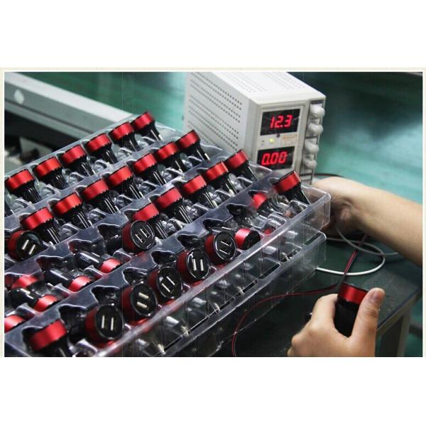 ALUMINUM MINI DUAL USB CAR CHARGER/Iphone charger/car accessories