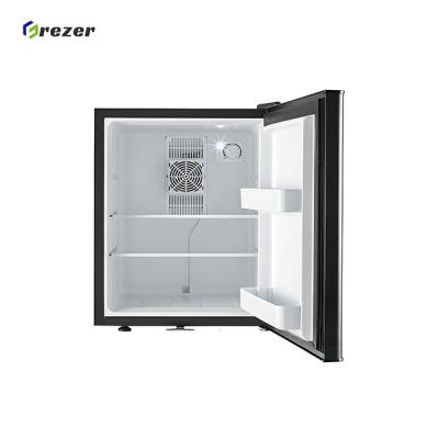 220V Hotel Mini Bars Customized Hotel Room Fridge 65W For Beverage Drinks Fruit Water