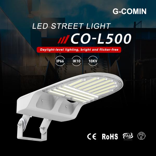 Residential Led Street Lights  165LM/W IP66 With NEMA High Light Efficiency