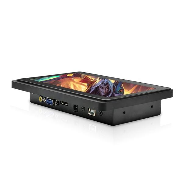 Shakeproof 1024x600 600cd/m2 7 Capacitive Touch Monitor