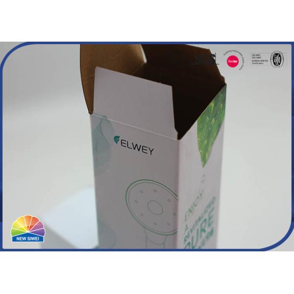 Customized CMYK Resuable Gloss Lamination Corrugated Carton Box For Cup Packaging