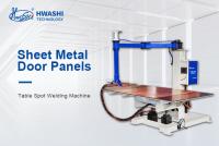 HWASHI Flexible Crank Arm Metal Sheet Panel de puerta tipo C Crank Arm Mesa de punto de soldadura máquina de punto de soldadura de chapa de metal