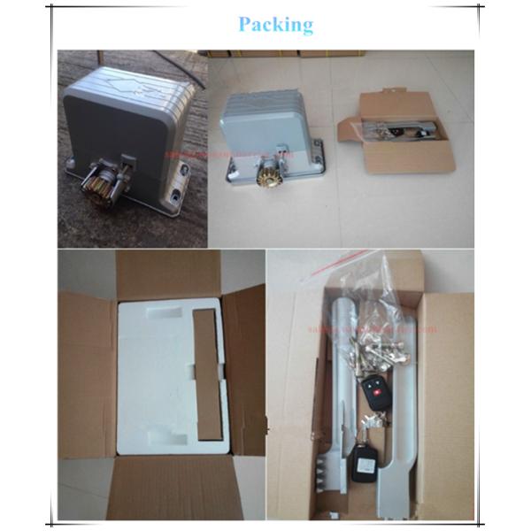 Мотор сползая ворот консервооткрывателя двери сада электрический с стальным шкафом