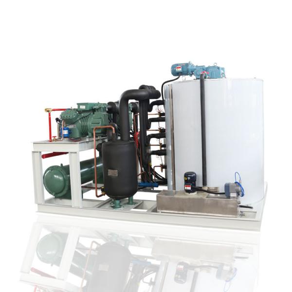 10T/24H 自動冷凍庫 薄型冷凍機 海鮮/新鮮/コンクリートの冷却のための商用産業