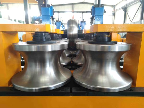 High Frequency Welded Pipe Mill 100m/min Carbon Steel Blue