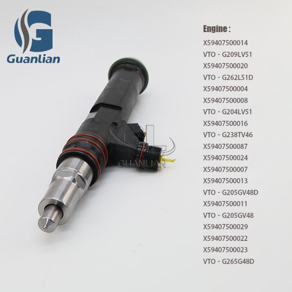 Mtu4000 Injector X59407500020 Ex59407500020 X59407500008 Ex59407500008 for Mtu Engine