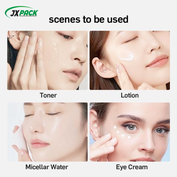 PET Cosmetic Bottle 100ml 120ml 150ml Customizable Round