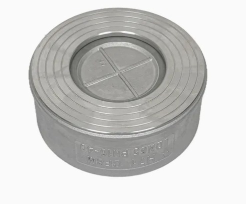 Wafer Lift Check Valve CF8/CF8M Stainless Steel Spring Loaded Non Return Valve PN16 PN40 DN15~DN250