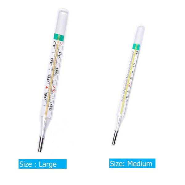Glass Thermometers CE Approved High Accuracy 41°C 0.1°Cand-0.15°C Waterproof