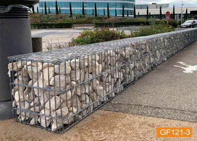 4mm galvanizou a pedra soldada da caixa de Gabion prende a cerca System de Gabion