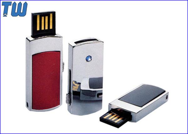 Mini Side Sliding USB Pen Drive 4GB 8GB 16GB 32GB with Single Diamond