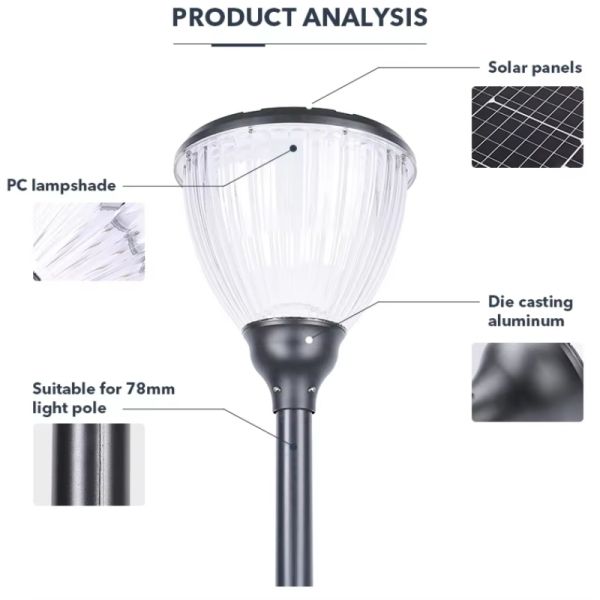 Motion Sensor Solar Garden Lights Outdoor Dusk to Dawn Solar Security Lights with Remote Control for Garden