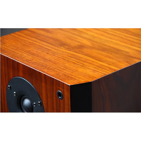 2015 Brand New Wood Finish Perfect Sound Floor Stand Home Speaker Dual 8 Inch Bass Driver