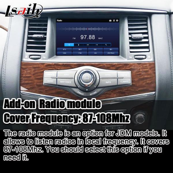 Lsailt 8+128G Android 13 Модуль инфоразвлечений для Nissan Patrol Y62 2010-2020 Включает беспроводную CarPlay, NetFlix