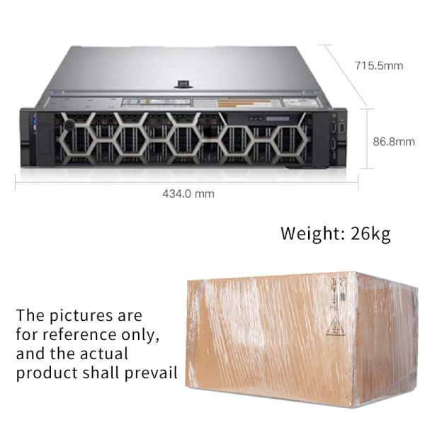 Stock Storage Server Used Enterprise 2U Rack EMC Server R740XD Ready for Purchase