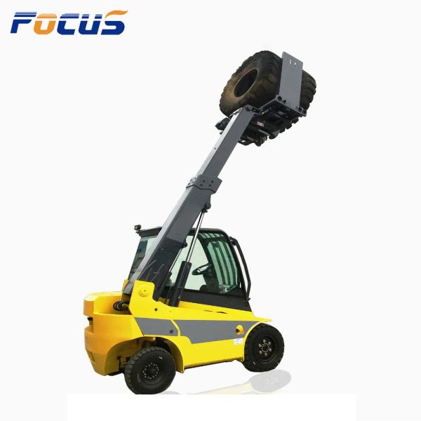 2024 4WD Telescopic Boom Diesel 3 Ton Telescopic Forklift Telehandler with 7m Lifting Hight with Hydraulic Fork/Breaker Hammer
