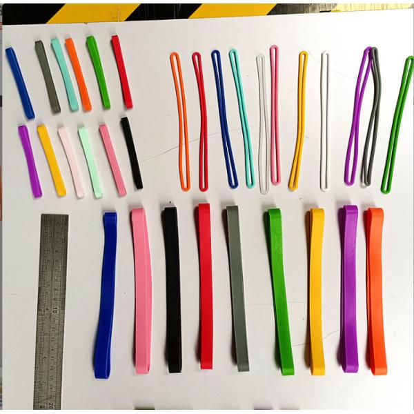 Silicone Rubber Gift Bow Wrapping Elastic Band for Easy Notebook Outdoor Gear Packing