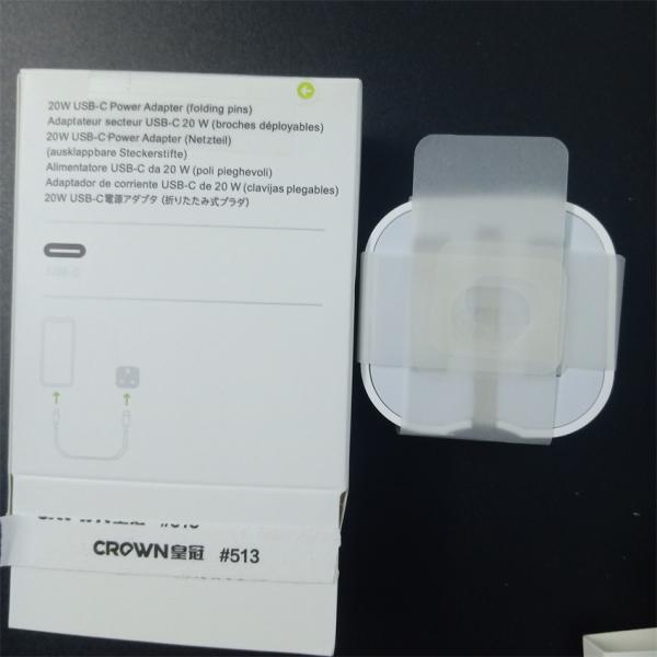 PD оборудования 20W заряжателя IPhone 12 штепсельной вилки стены великобританские быстрый