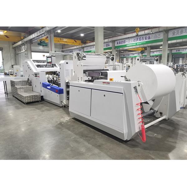 Повторно использованный квадратный бумажный мешок дна 30pcs/Min делая машину