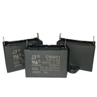 450V 5.0mfd Ar condicionado CBB61 Ventilador condensador 3000 horas Localização ao longo da vida Instalação de buracos