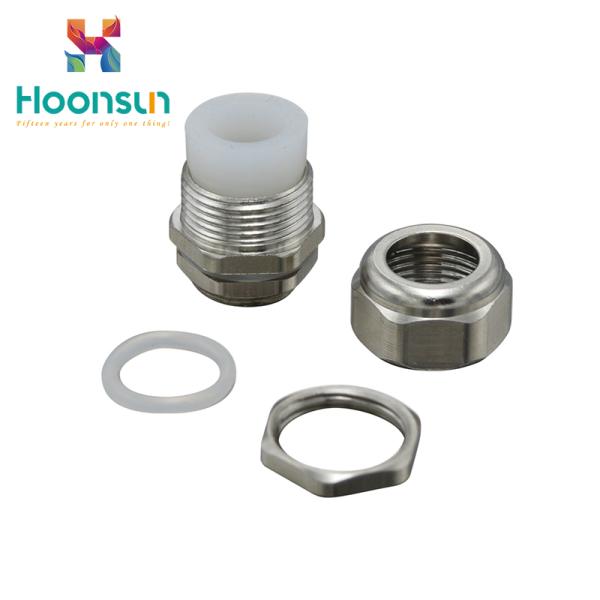 Insert Type Nickel Plated Copper Cable Gland With High Temperature Resistance