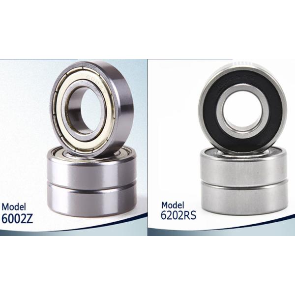 6205 2RS Gcr15 Double Groove Ball Bearing 6205zz Sealed For High Speed Rotation