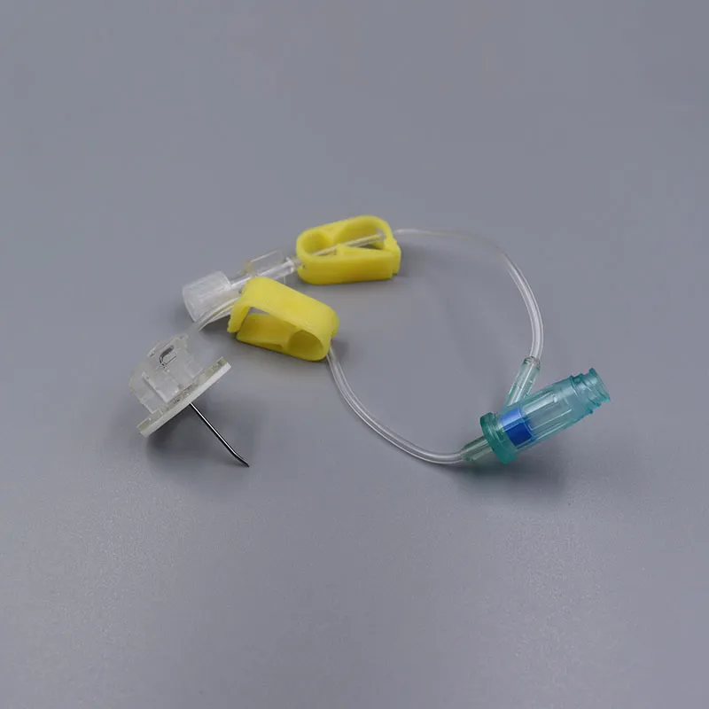 Safety Huber Needle for Chemotherapy Antibiotics and Tpn IV Port