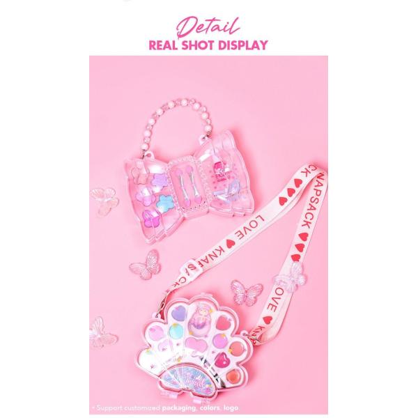 Girls Real Makeup Sets High Quality Make Up Kit For Kids Toys Little Set With Assorted Colors