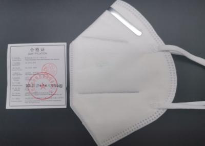 Anti Bacterial KN95 N95 Face Mask For Air Pollution Melt Blown Cloth Material