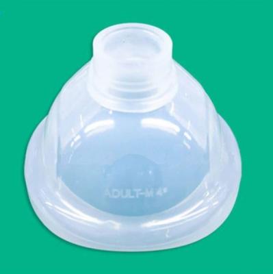 Máscara de respiração do silicone, máscara avançada personalizada do respirador do silicone da categoria médica
