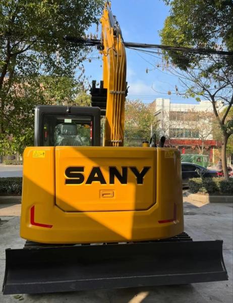 7 toneladas de segunda mão Sany Excavator Motor modelo V2607-DI-T-ET06e SY70C com 45,4kw de potência