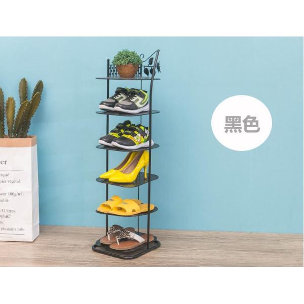 Dustproof 7 Tier Bronze Metal Wire Shoe Rack
