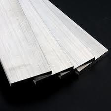 Polished Alloy Aluminum Flat Busbar Profiles  LP - 10100