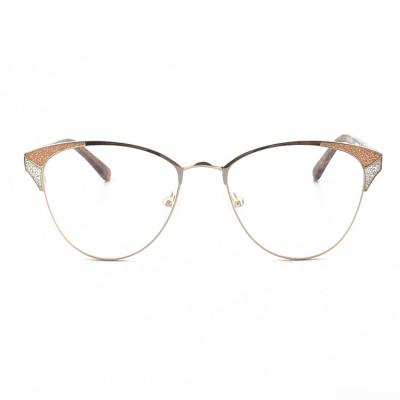 Fashion 53- 19 - 140 Anti Blue Light Metal Optical Frames