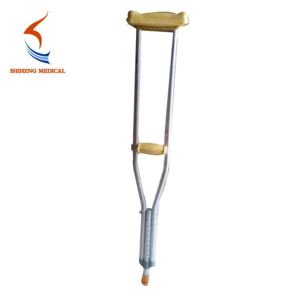 New type good design silver adjustable aluminium crutch for sale