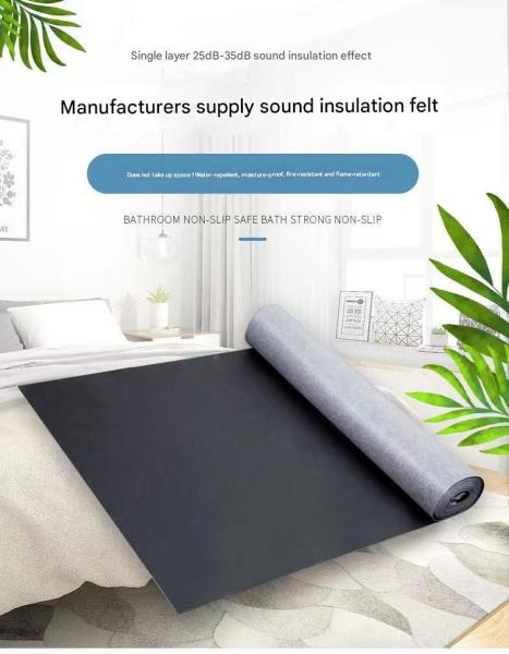 Eco-Friendly Blanket Ceiling Wall Floor Sound Insulation Materials For KTV Soundproofing
