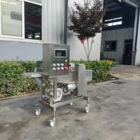 Continuous Meat Breading Machine For Chicken Nugget And Meat Forming Production Lines