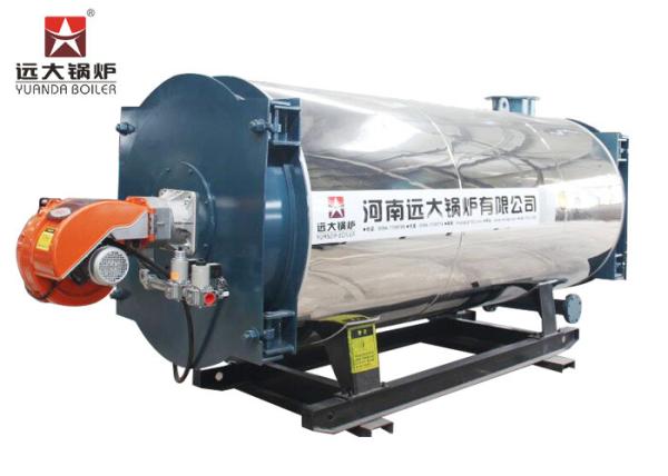 Lpg Oil Natural Gas Fired Steam Boiler 7000KW Thermal Capacity For Textile Factory
