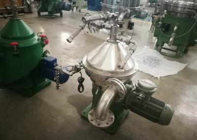 Separador de óleo de alta velocidade do disco, separador centrífugo do óleo trifásico para o material de alimento