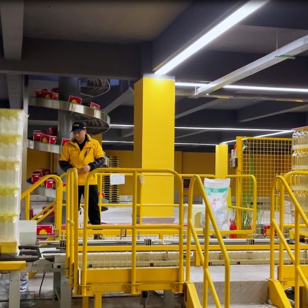 Fully Automatic Robotic Arm Depalletizer Bottle Depalletizer Machine