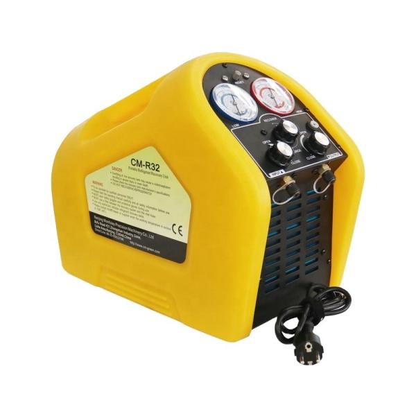 Unidade de recuperação de refrigerante à prova de explosão Máquina de recuperação rápida de gás refrigerante livre de óleo